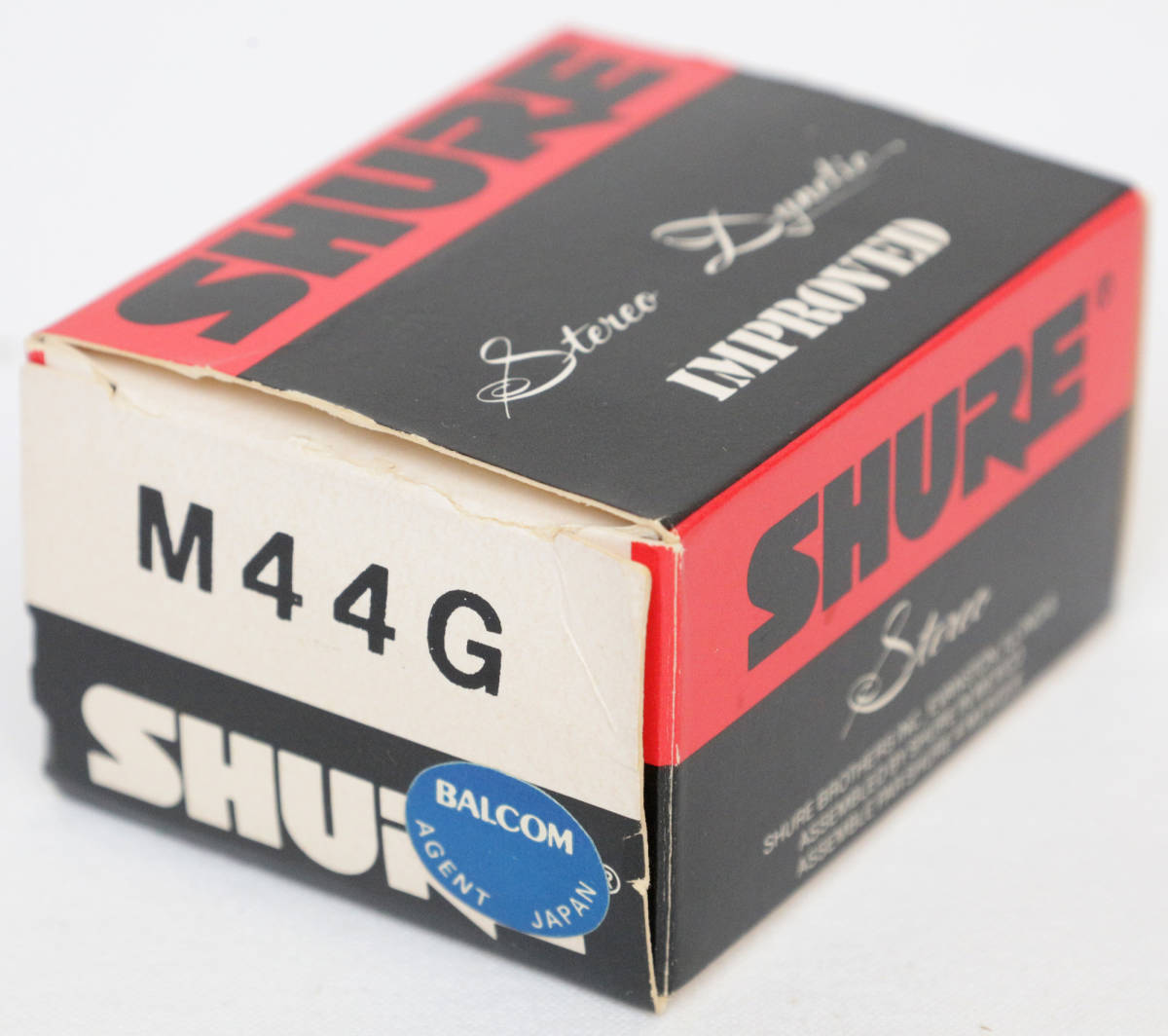 SHURE M44G 元箱入り 音出し確認済み 純正N44G針付き MMカートリッジ 