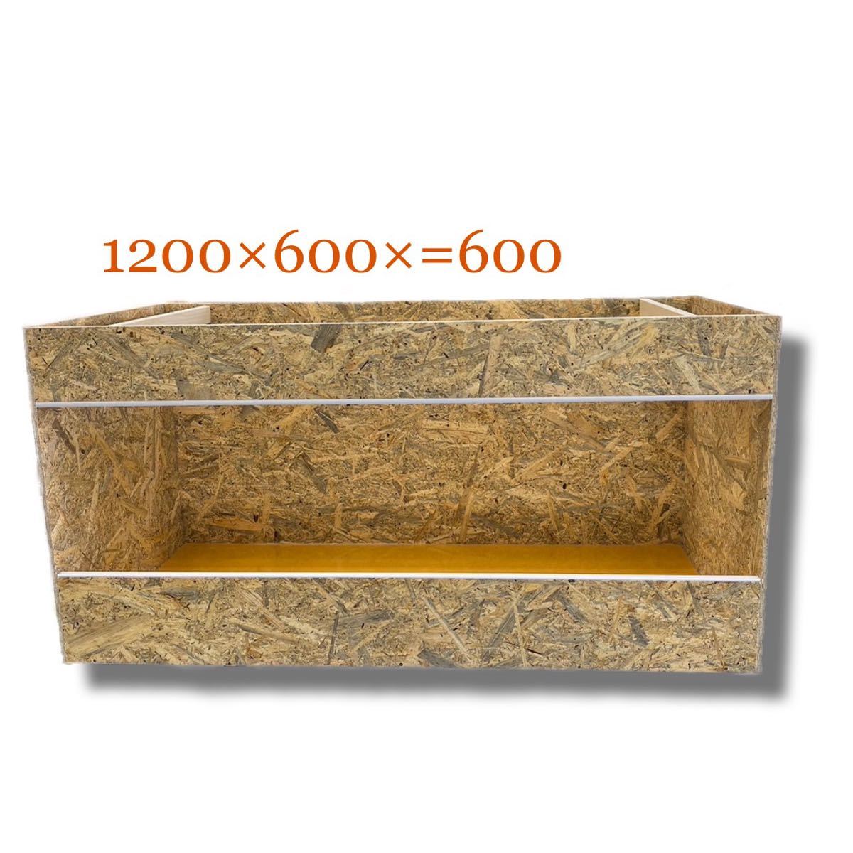 受注生産POPCORN 爬虫類ケージ 1200×600×600 LELE 爬虫類木製ケージ 幅 
