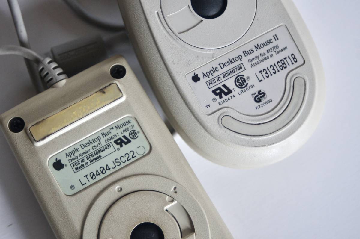 Apple つっぱり ADB mouse (made in Taiwan)