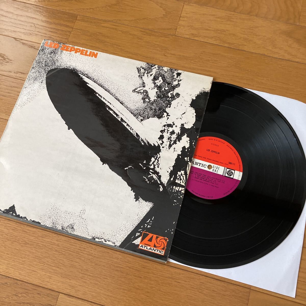 レコード 英LP Led Zeppelin UK再発盤 Stereo レッドツェッペリン