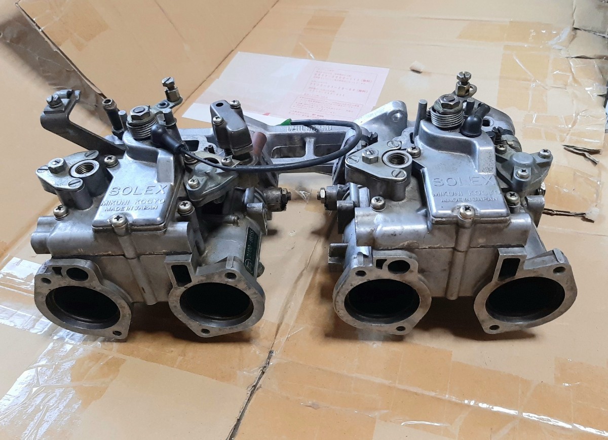 ソレックス 40パイ 18RG インマニ付き 18R-G MIKUNI SOLEX