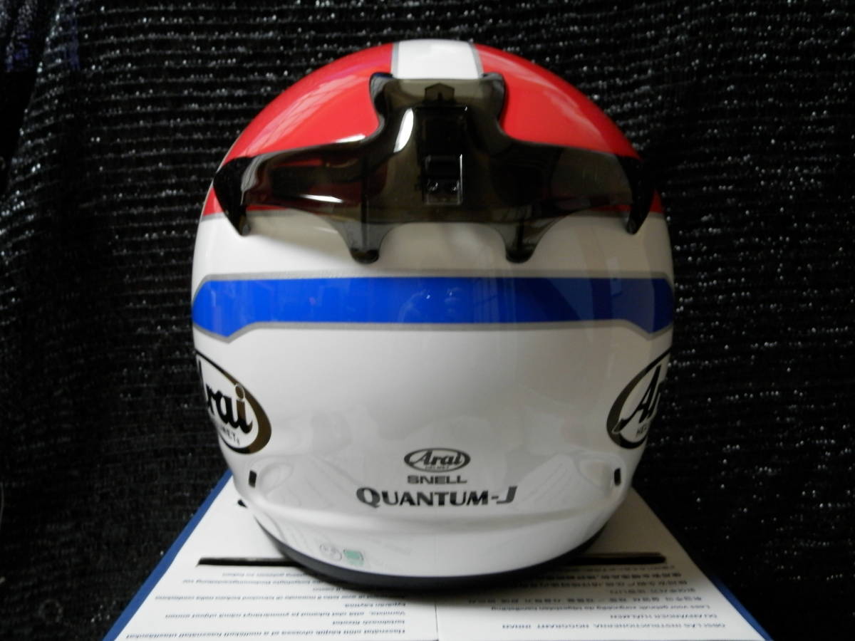 ☆【美品】 Arai アライ クワンタム J スペンサー トリコロール 59-60 