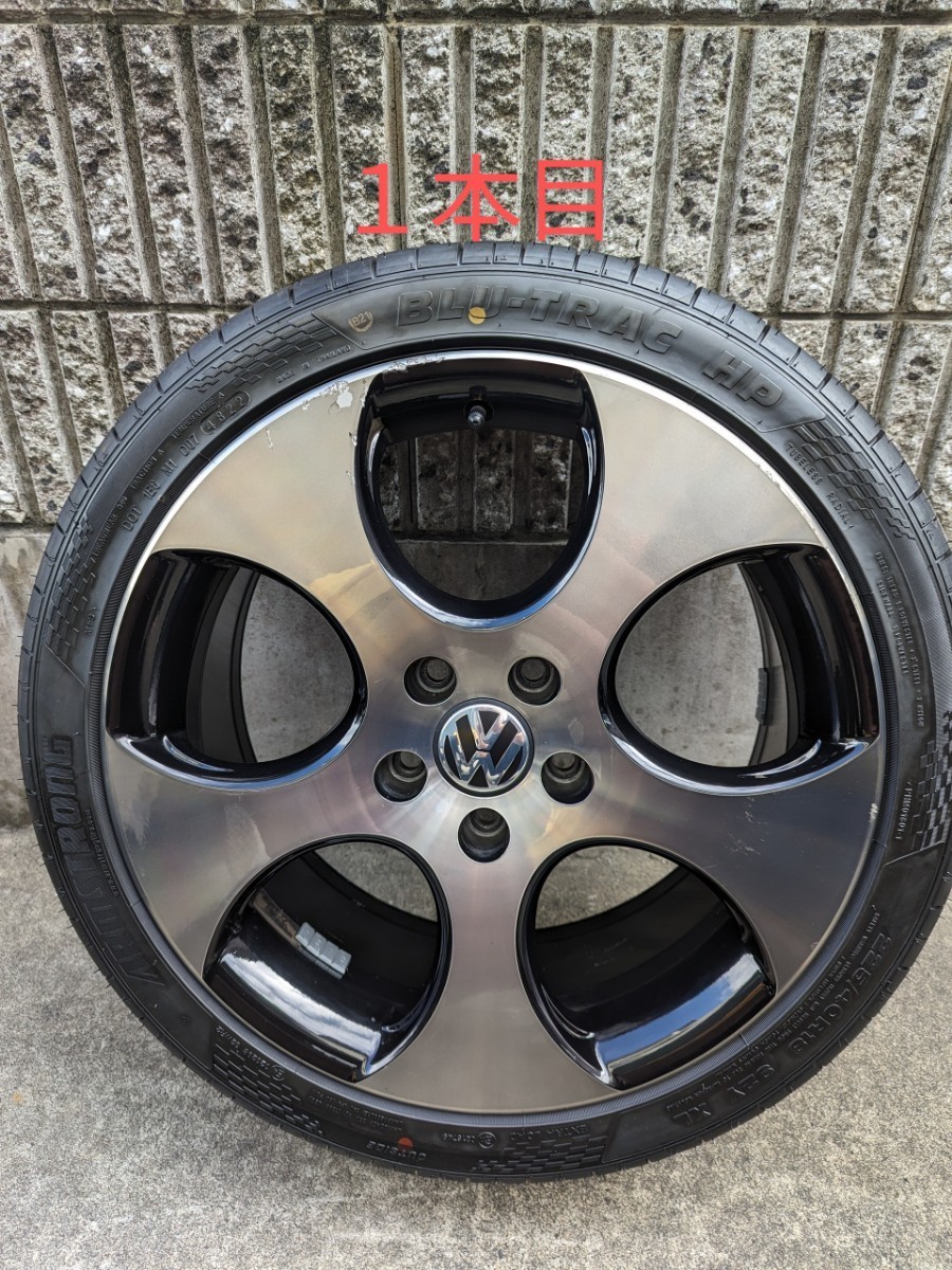 値下げ】ゴルフ6 GTI (メーカーオプション)18インチ純正アルミ 