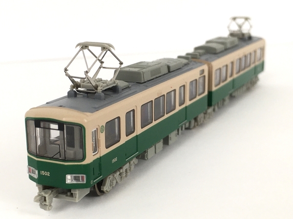 MODEMO NT118 江ノ島電鉄 1500形 嵐電号 M車 鉄道模型 Nゲージ ジャンク