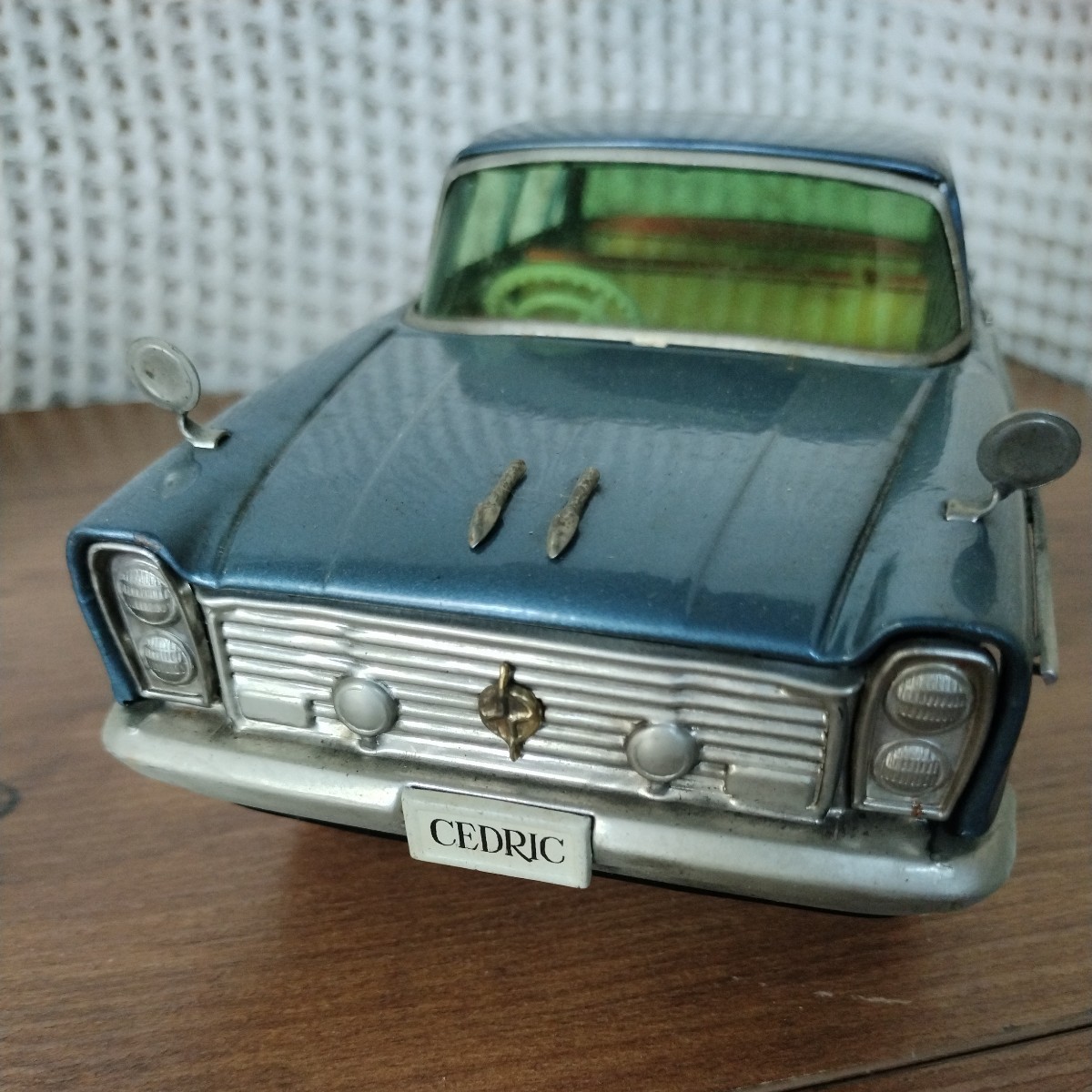 当時物 イチコー ニッサン セドリック カスタム 日本製 ブリキ NISSAN