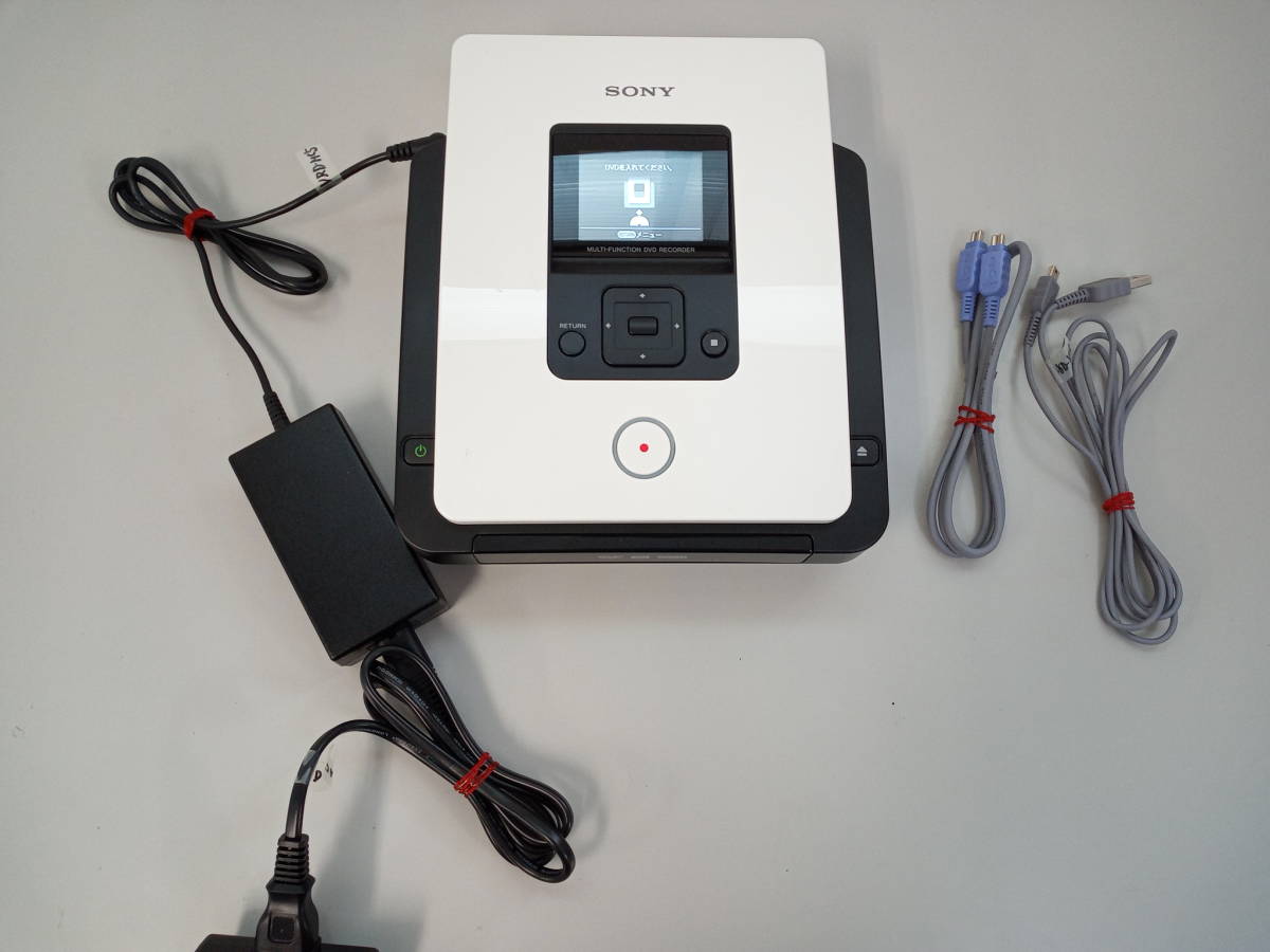 【USED品】SONY ソニー DVDライター VRD-MC5/DVDダビング/動画ダビング/静止画ダビング/DVD保存/記録メディア/約6×19×22cm/6-RTA29