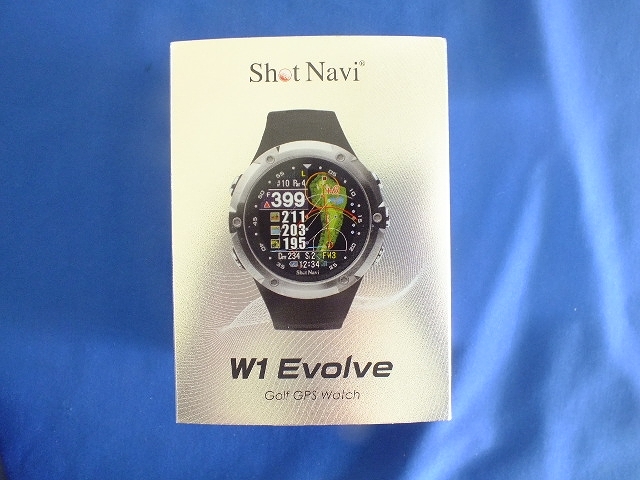 テクタイト ショット ナビ W1 Evolve 美品♪1255 W1 Shot Navi