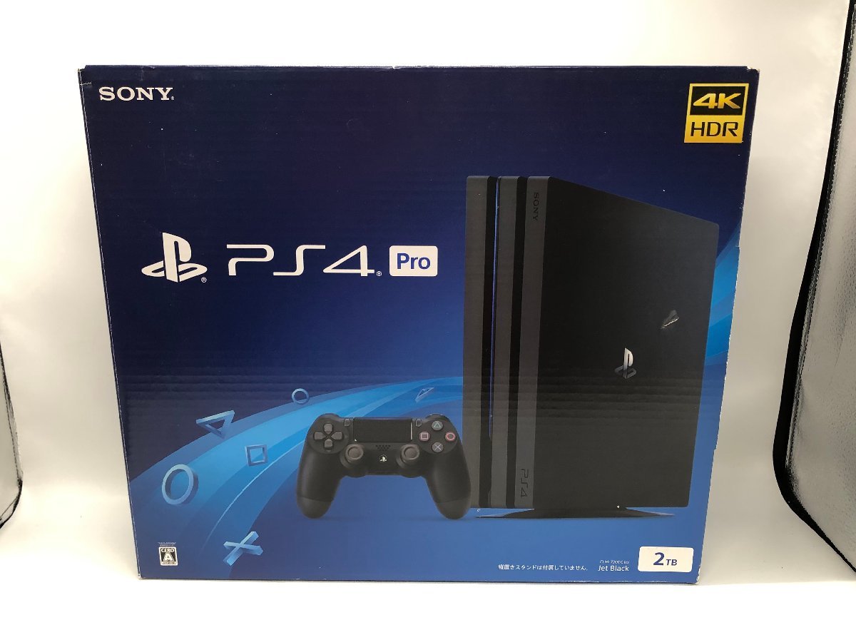 1円】PS4 Pro 本体 2TB ブラック SONY PlayStation4 CUH-7200C 初期化 