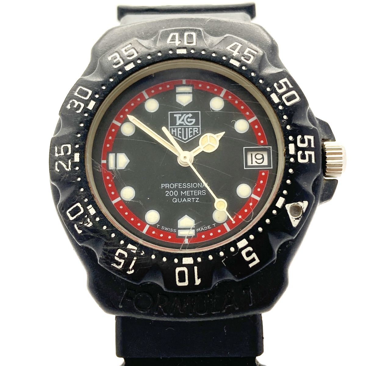 TAG HEUER タグホイヤー 383.513/1フォーミュラ1 ブラック文字盤
