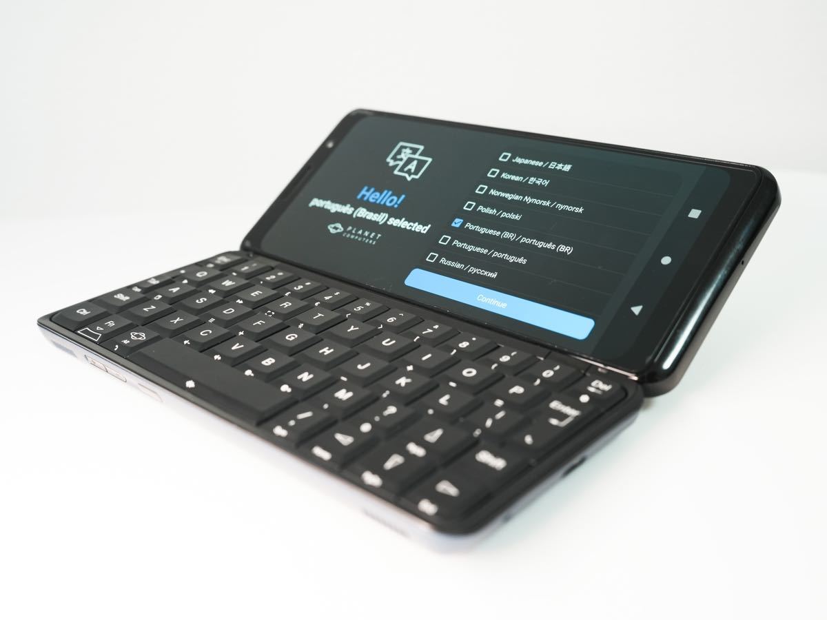スマートフォン/携帯電話 新品未開封 ASTRO SLIDE 5G USキーボード・JP