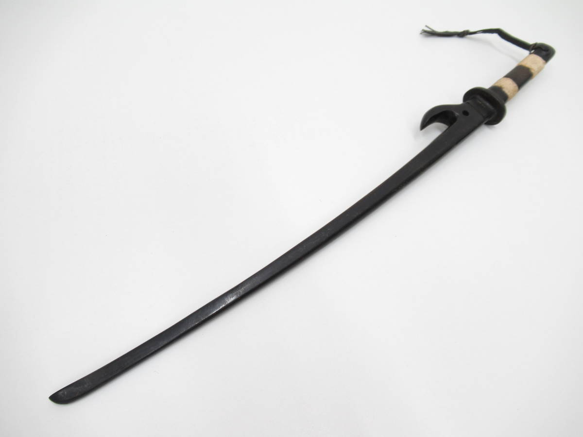 骨董 アンティーク 十手 兜割 銅製 古道具 武具 武器 全長45cm 重量 