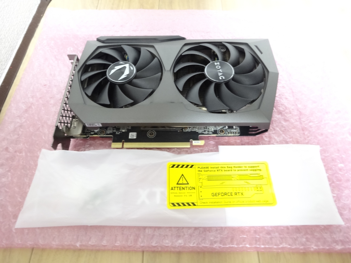 動作確認済 Zotac NVIDIA Geforce RTX3070 TWIN EDGE OC 8GB GDDR6