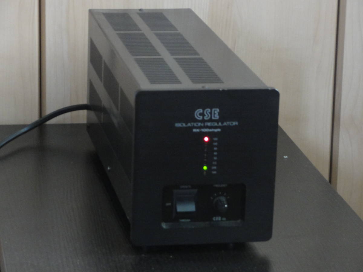 CSE ISOLATION REGULATOR R-100 クリーン電源 動作品