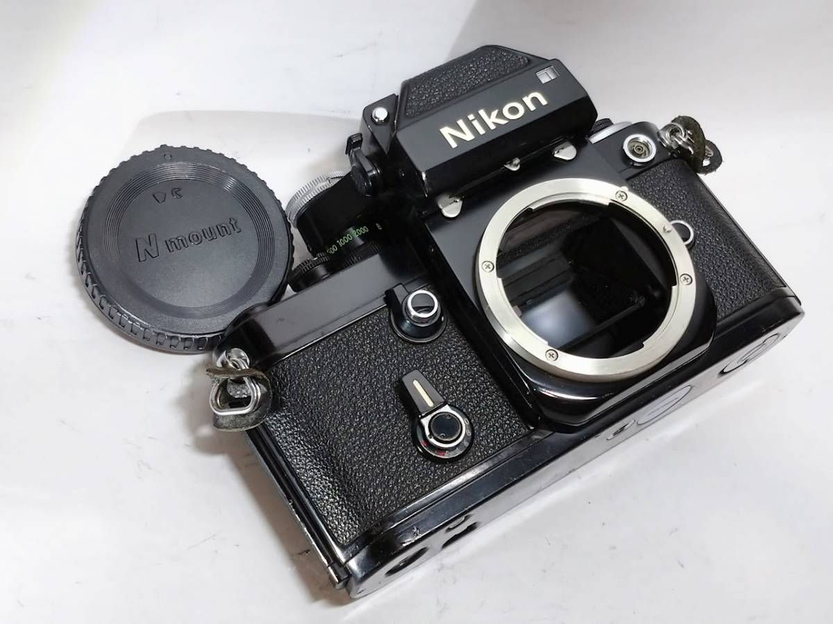 【美品・光学極上／動作確認済】 ニコン Nikon F2 フォトミック(DP-1)ブラックボディー 所有欲を満たす70年代を代表する名機F2！#2105