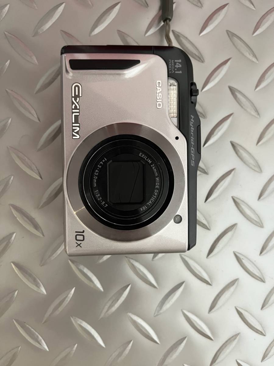 CASIO デジタルカメラ EXILIM EX-H20G シルバー EX-H20GSR 中古品 