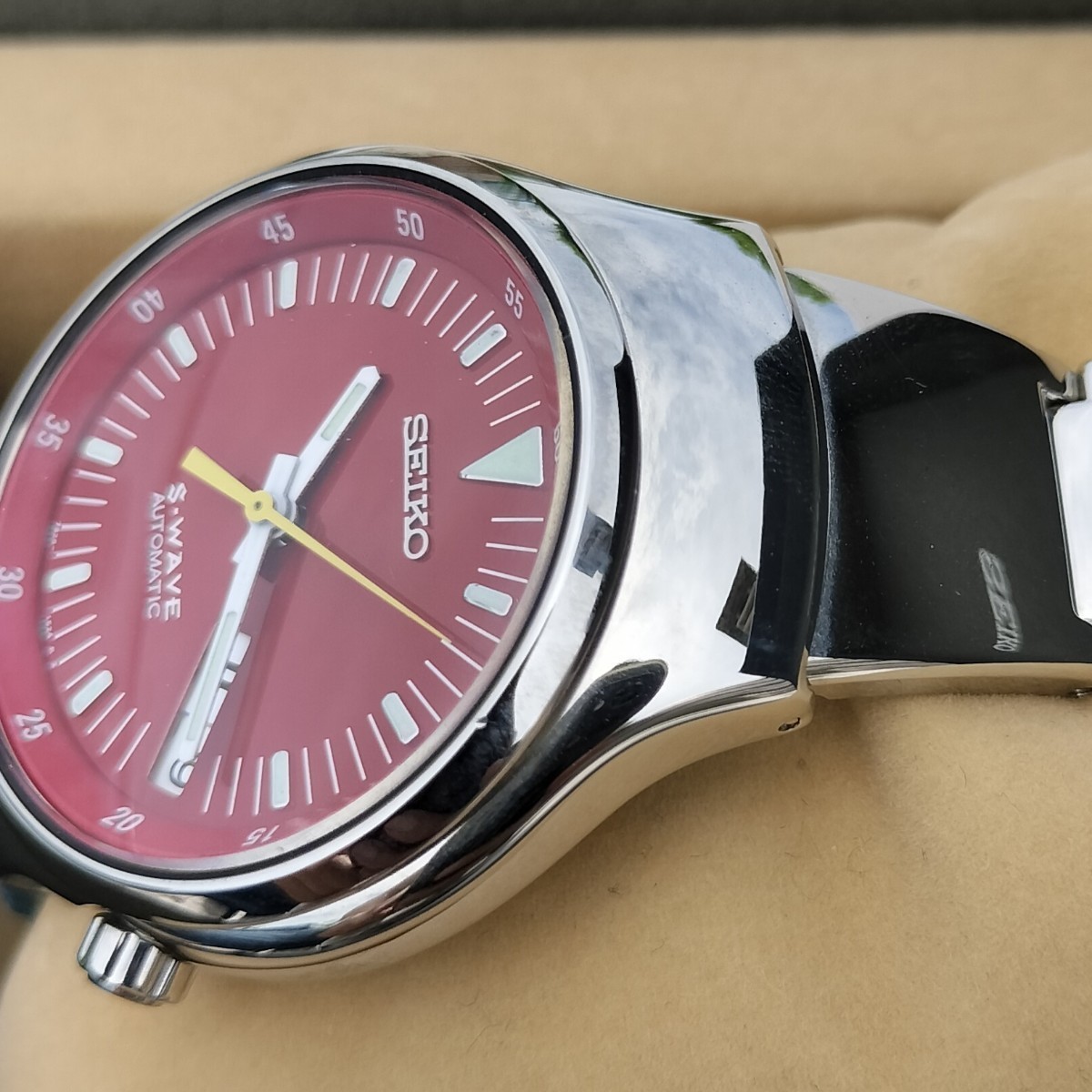 ☆新品未使用 SEIKO S−WAVE 7S26-0310 デイデイト SKX321 自動巻き 10 