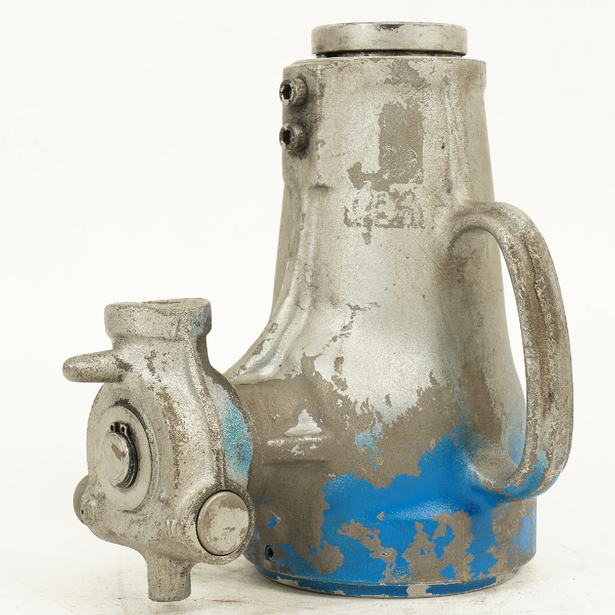 大阪ジャッキ アルミニウム ジャーナルジャッキ ダルマジャッキ AJ-1510 手動式 [K4265]