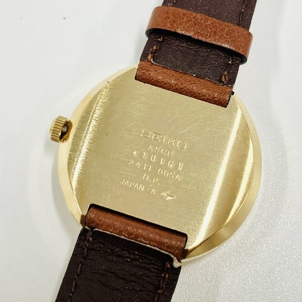 ？*？様 セイコーシャリオ F055-K18-4397 SEIKO セイコー シャリオ 2411-005A 腕時計 5面