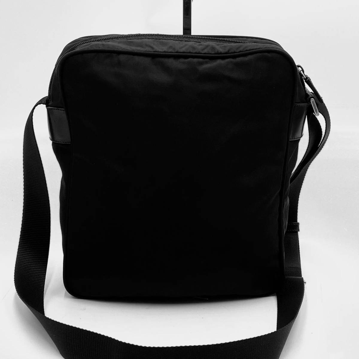 1円【極美品】PRADA プラダ メンズ ショルダーバッグ サコッシュ 
