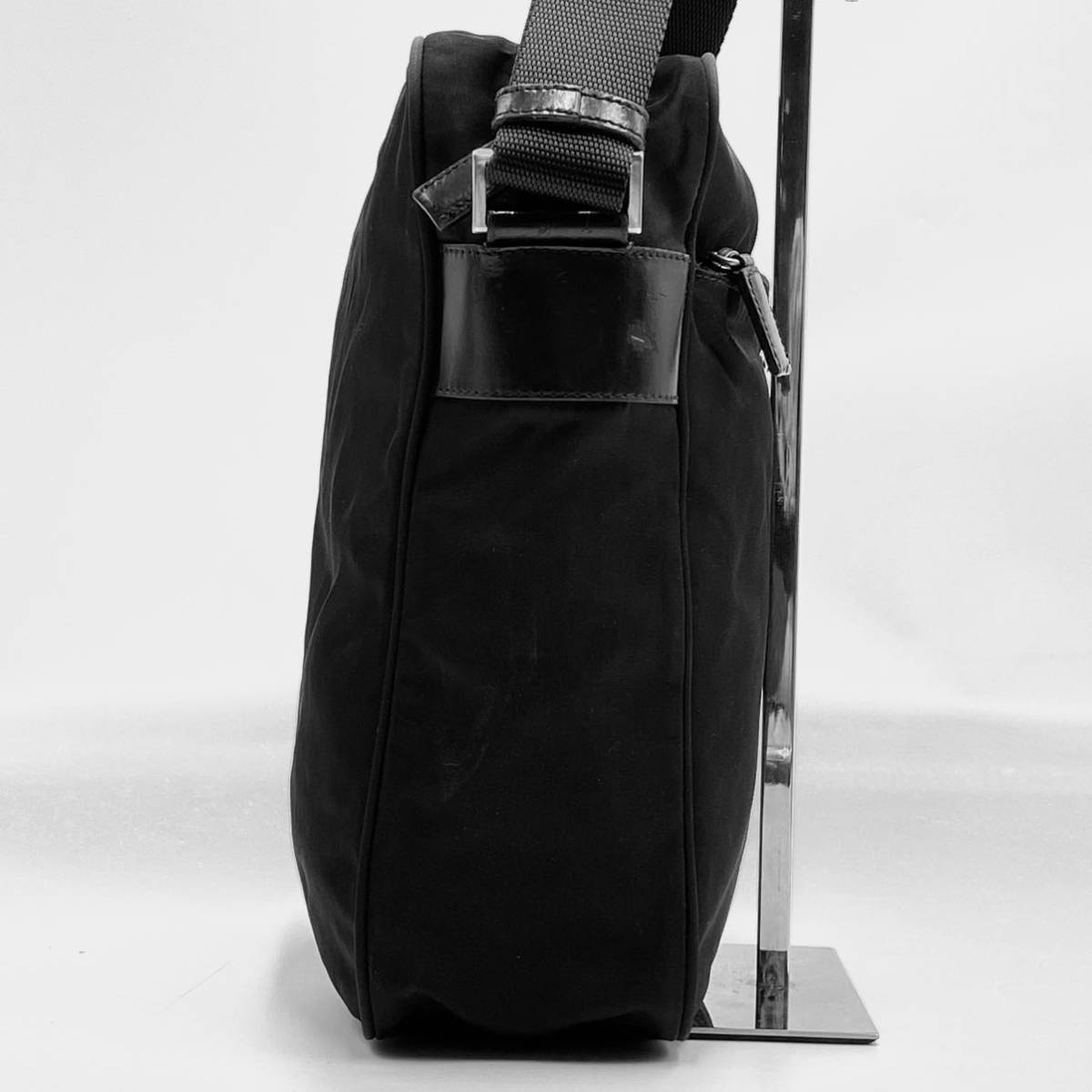 1円【極美品】PRADA プラダ メンズ ショルダーバッグ サコッシュ 