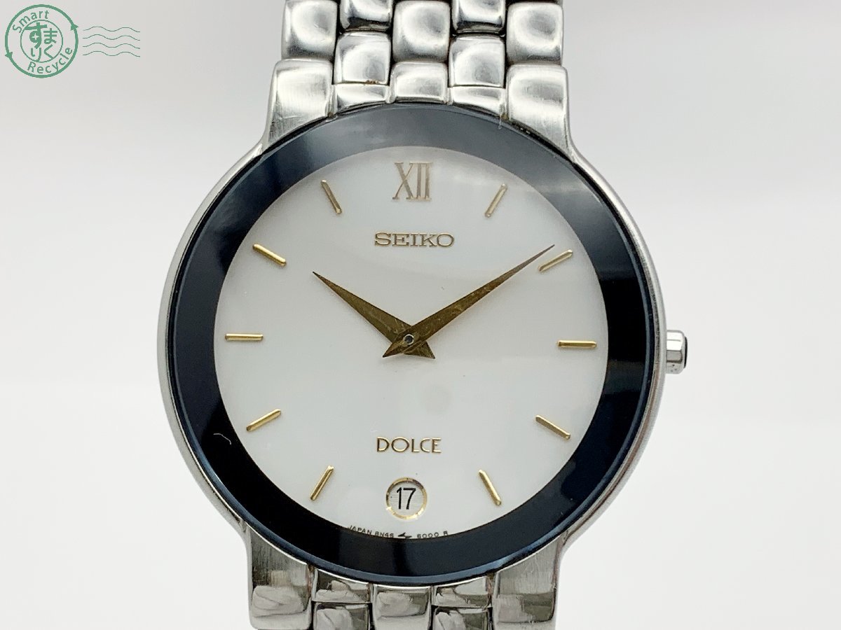 09620322 ☆ SEIKO セイコー DOLCE ドルチェ 8N46-6000 シルバー