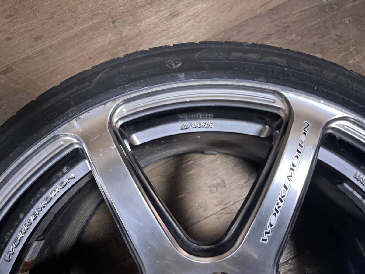 WORK EMOTION T7R 18 9.5J +12 5H PCD114.3 ワーク エモーション 新品 