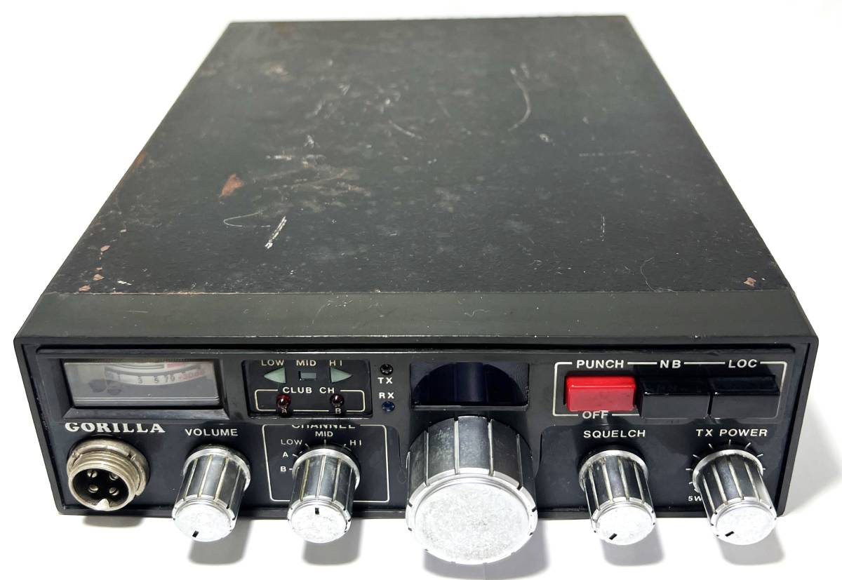 GORILLA CB無線機 CB無線機ゴリラ( 28Mhz モービル無線機) ゴリラ！ CB無線機！26Mhz