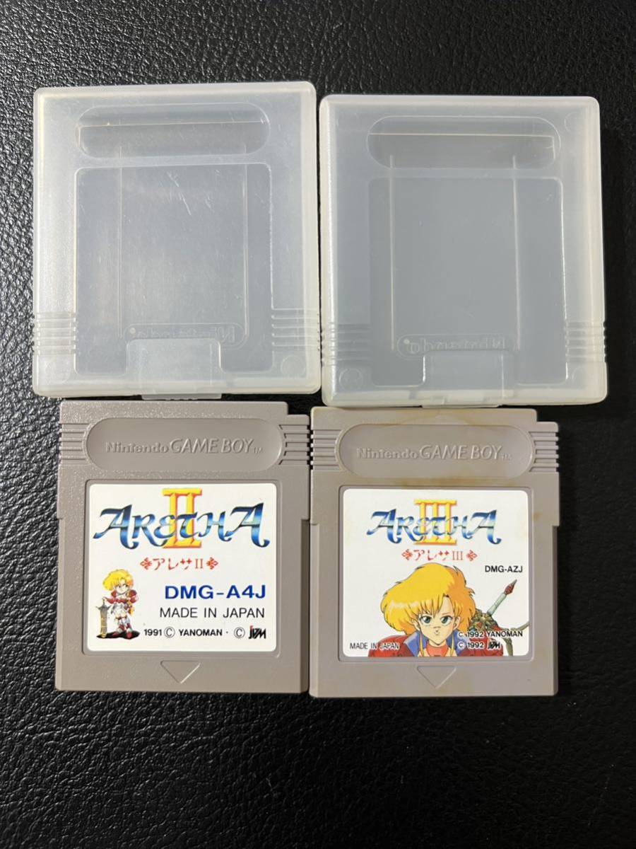 アレサ2、アレサ3 ゲームボーイ