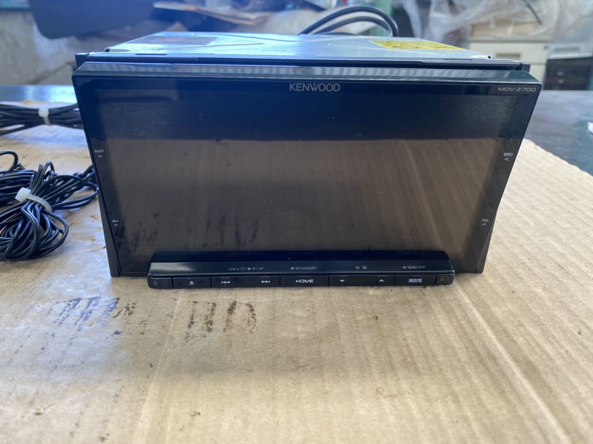 ジャンク　電源入りません。　ケンウッド メモリーナビ MDV-Z700