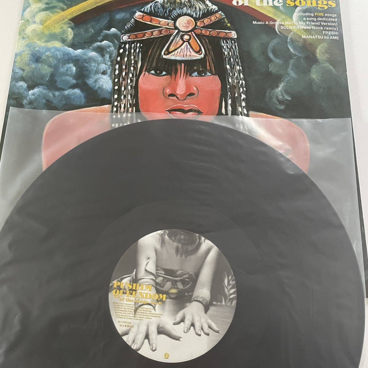 LP盤 PUSHIM 2枚 LP盤 PUSHIM - QUEENDOM 2枚 LP盤 PUSHIM - QUEENDOM 2