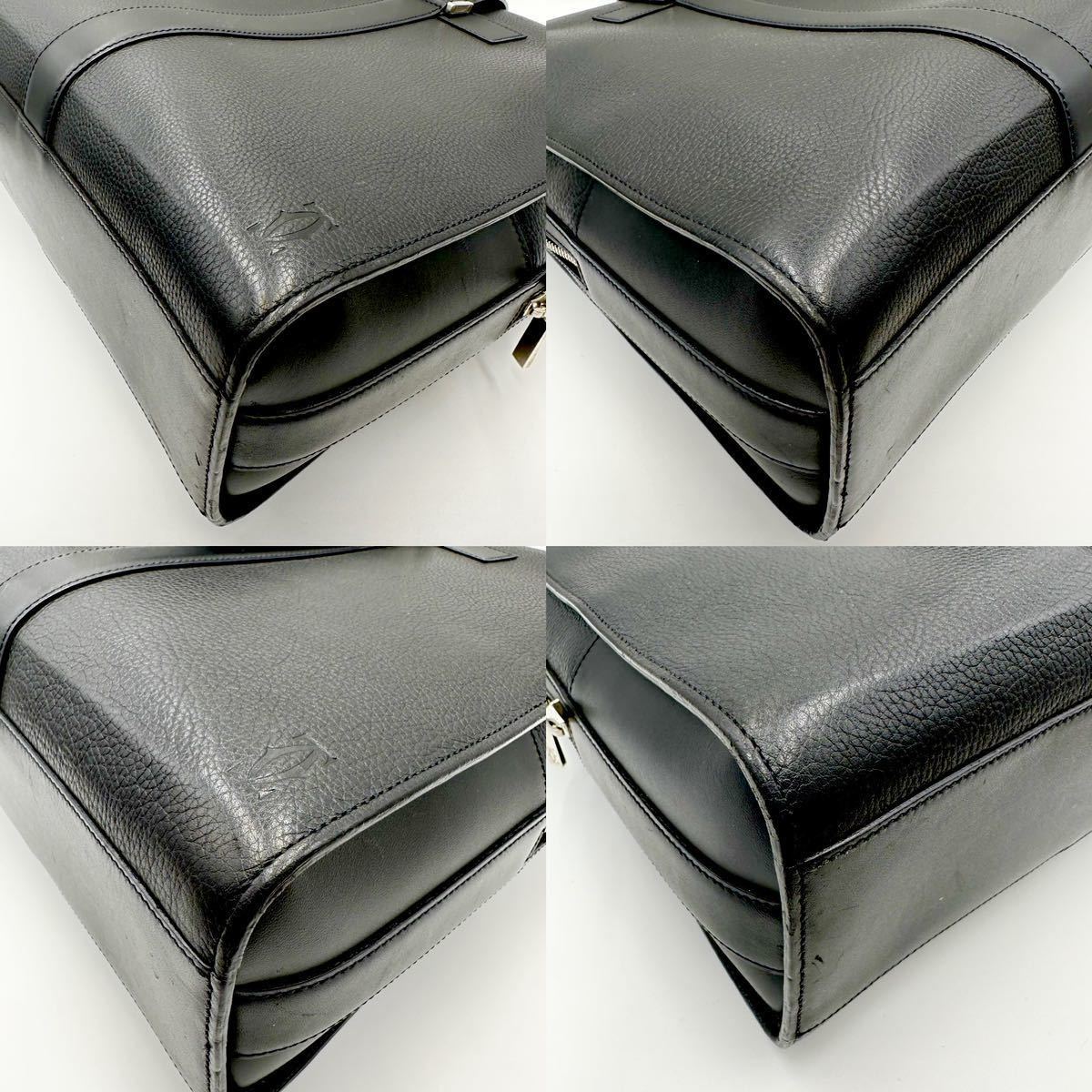 【極上•美品】Cartierカルティエ ビジネスバッグ A4可 大容量 ブラック 楽天市場】【バッグ】Cartier カルティエ ブリーフケース ビジネス