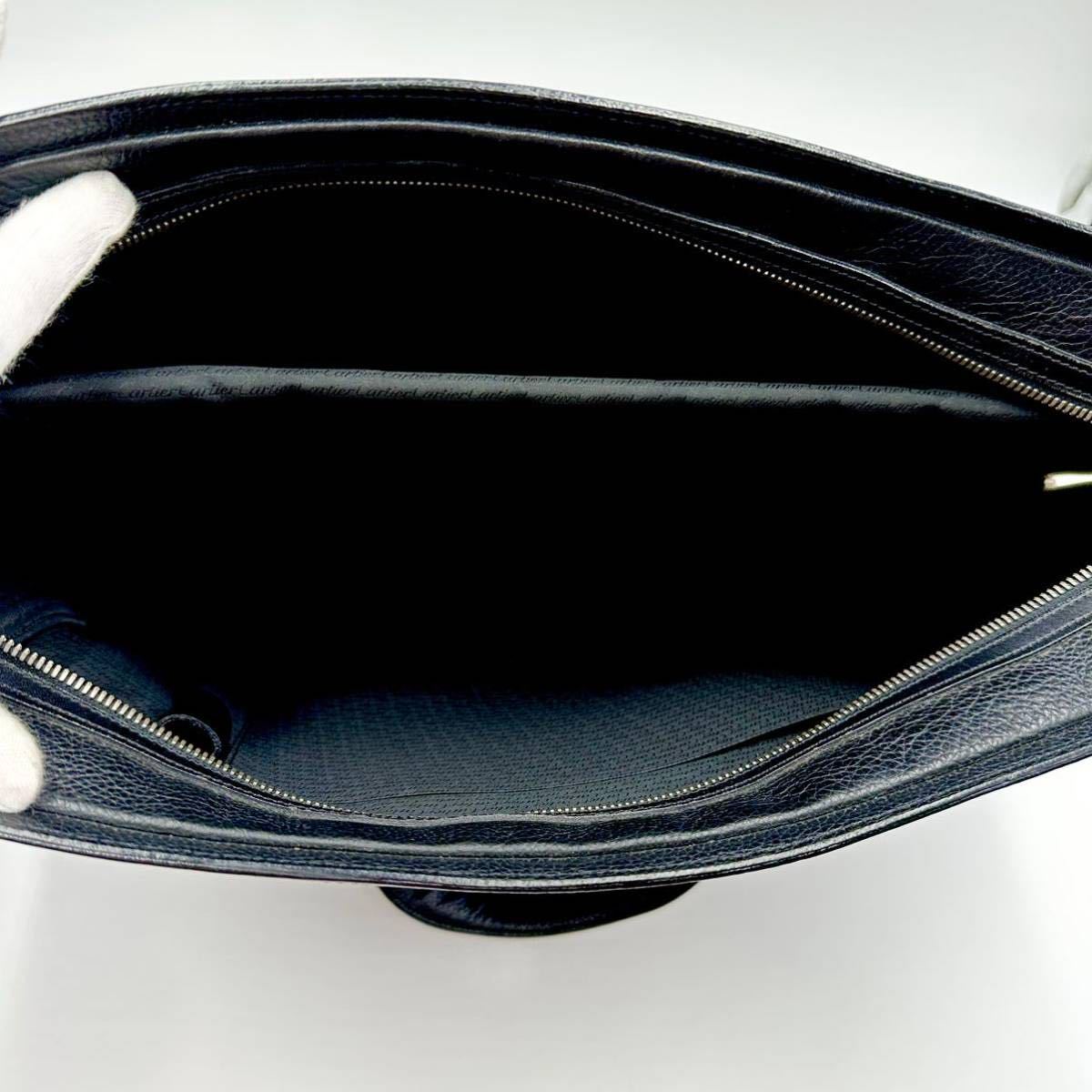 1円〜 □極美品□ Cartier カルティエ メンズ ビジネスバッグ ブリーフ