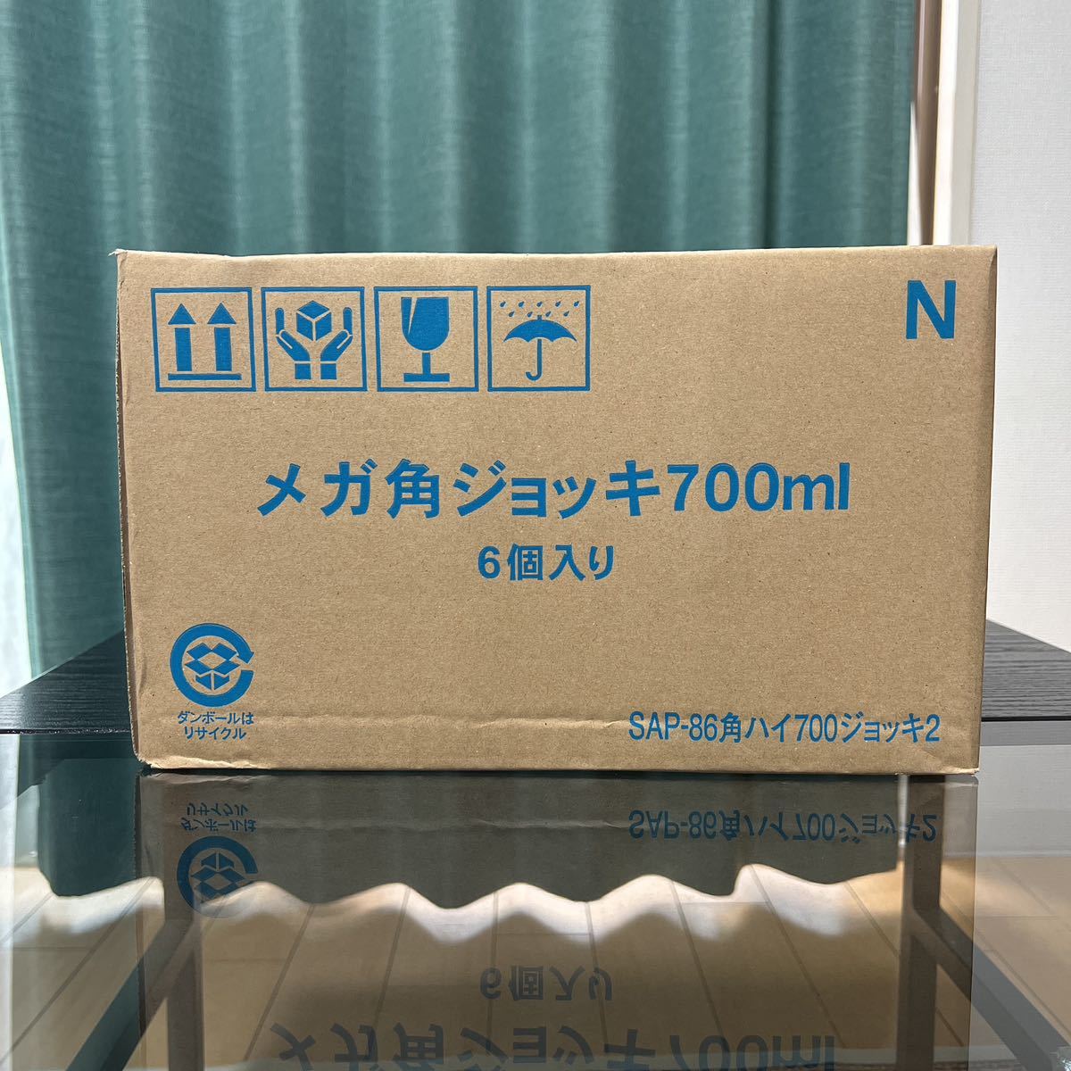 【商品の説明】 商品名 : サントリー 角ハイジョッキ 700ml 6個入り 2箱まとめて 未使用 
