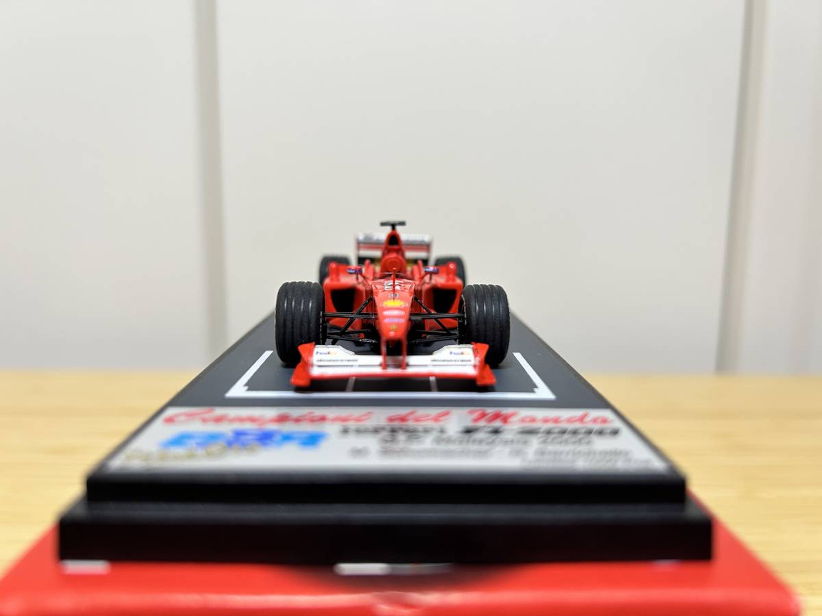 フェラーリ 1⁄43 F1-2000 ワールド F1 限定50台 ミハエル メイクアップ×BBR