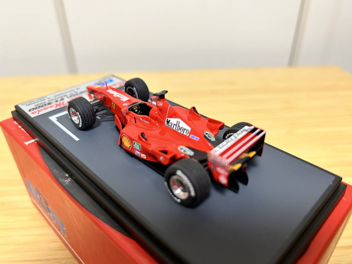 フェラーリ 1⁄43 F1-2000 ワールド F1 限定50台 ミハエル メイクアップ×BBR