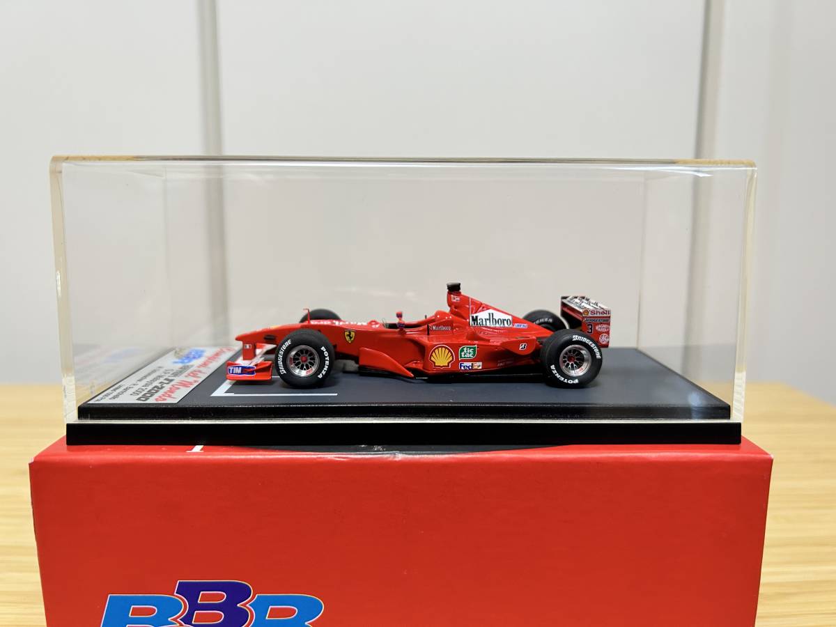フェラーリ 1⁄43 F1-2000 ワールド F1 限定50台 ミハエル メイクアップ×BBR