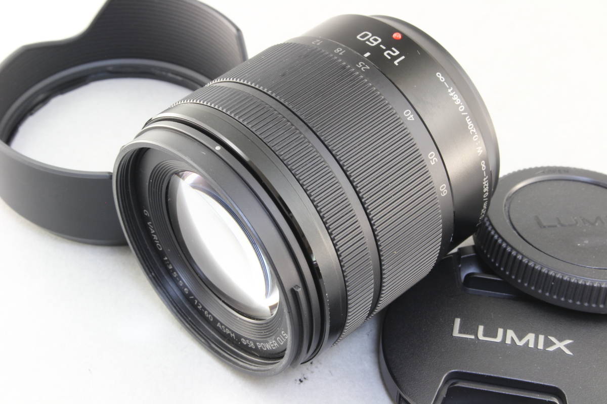 A+ (美品) Panasonic パナソニック LUMIX G VARIO 12-60mm F3.5-5.6 