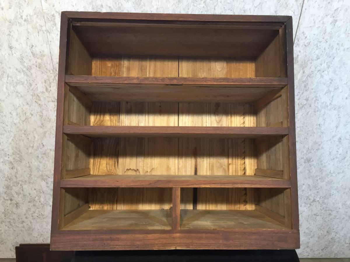 茶箪笥 』 I-9 鍵付き 収納箪笥 水屋箪笥 木製棚 飾り棚 収納箪笥 食器