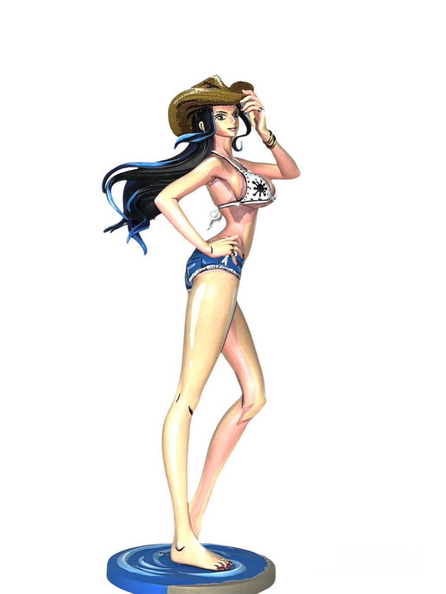 リペイント 二次元彩色 ワンピース ニコ ロビン 二次元塗装 2次元彩色