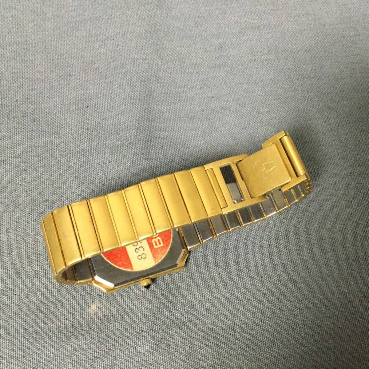 5509/6 GJ51867 BULOVA ブローバ 稼働 super seville ゴールドカラー