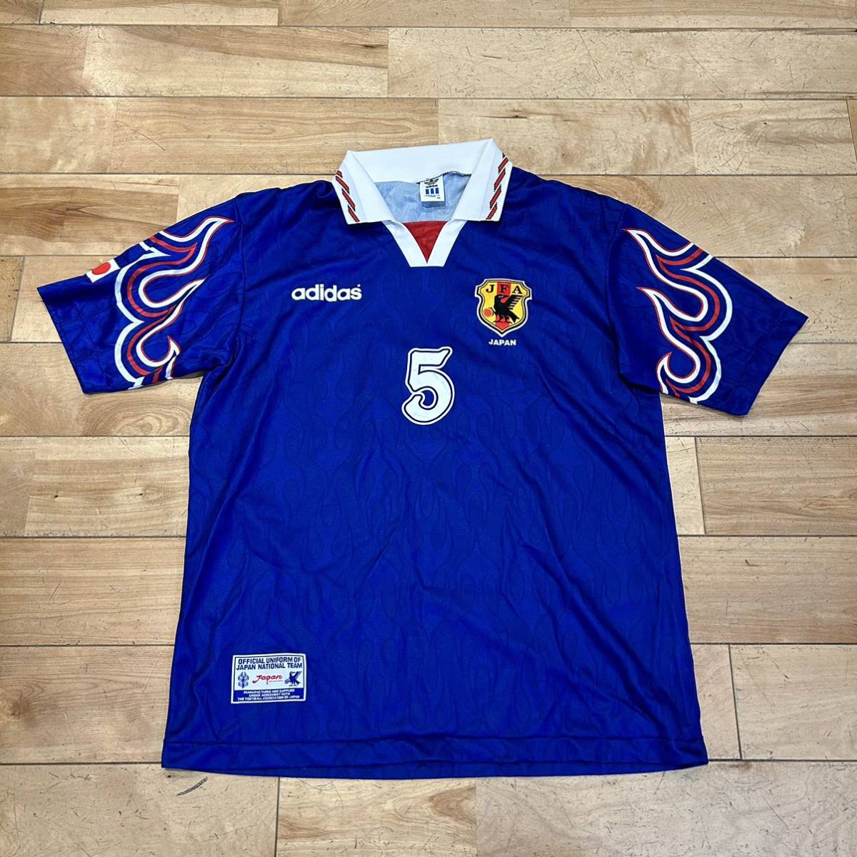 90s adidas デサント 長袖 ナイロンジャケット XL ☆90s/デサント