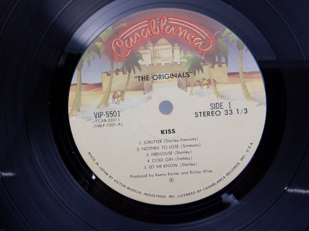 送料込 キッス ⁄ 地獄の全貌 KISS⁄THE ORIGINALS LPレコード 日本盤 【国内