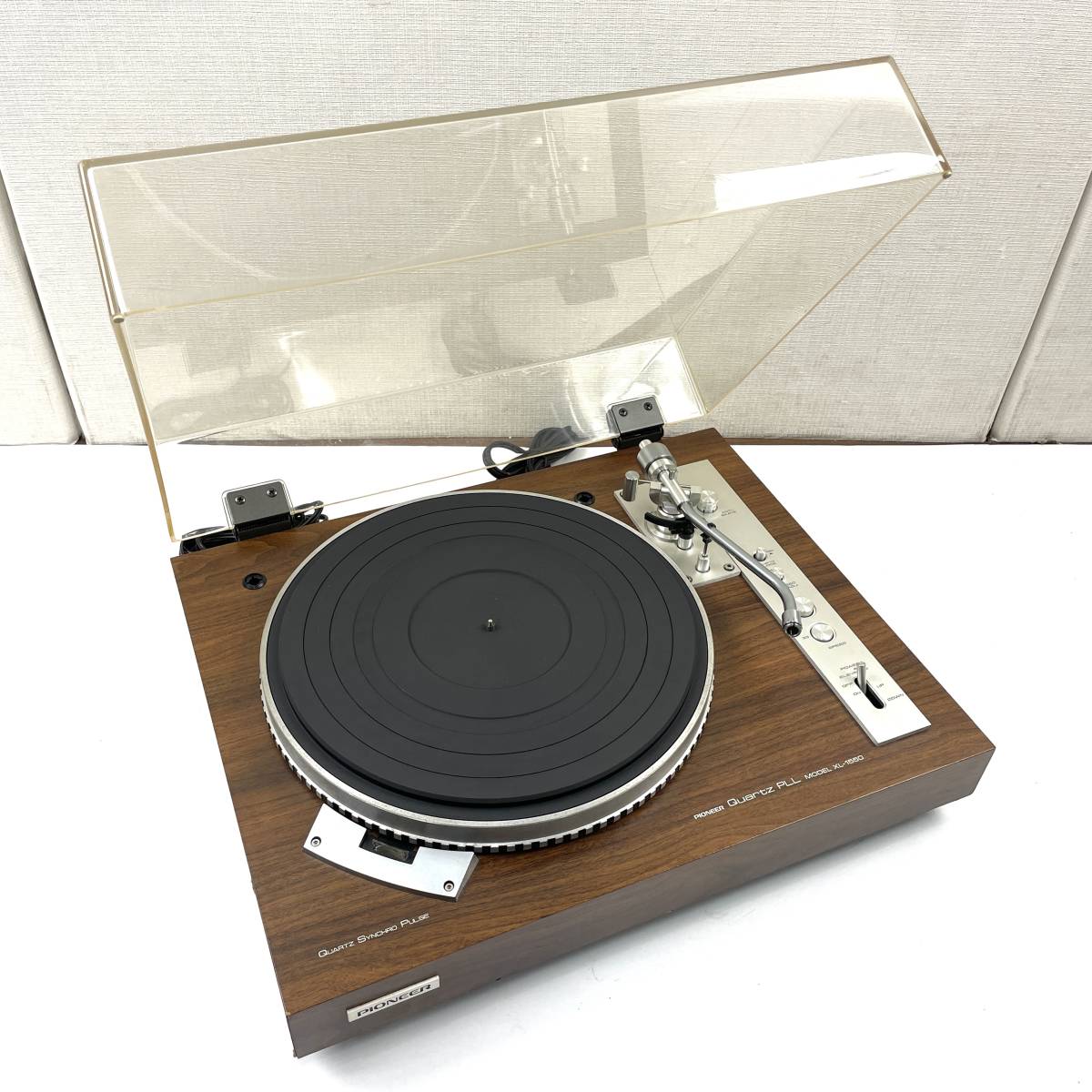 Pioneer レコードプレイヤー XL-1550 ② パイオニア 北TO2 XL-1550