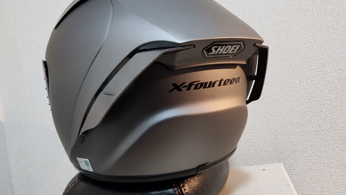 美品 Lサイズ】SHOEI X14 ショウエイ X-Fourteen マットディープグレー