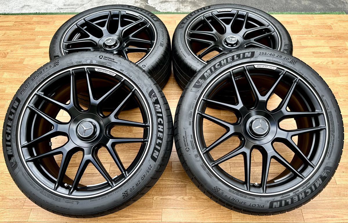 ベンツ W222 Sクラス S63 AMG 純正 20インチ ホイール＆MICHELIN 255 