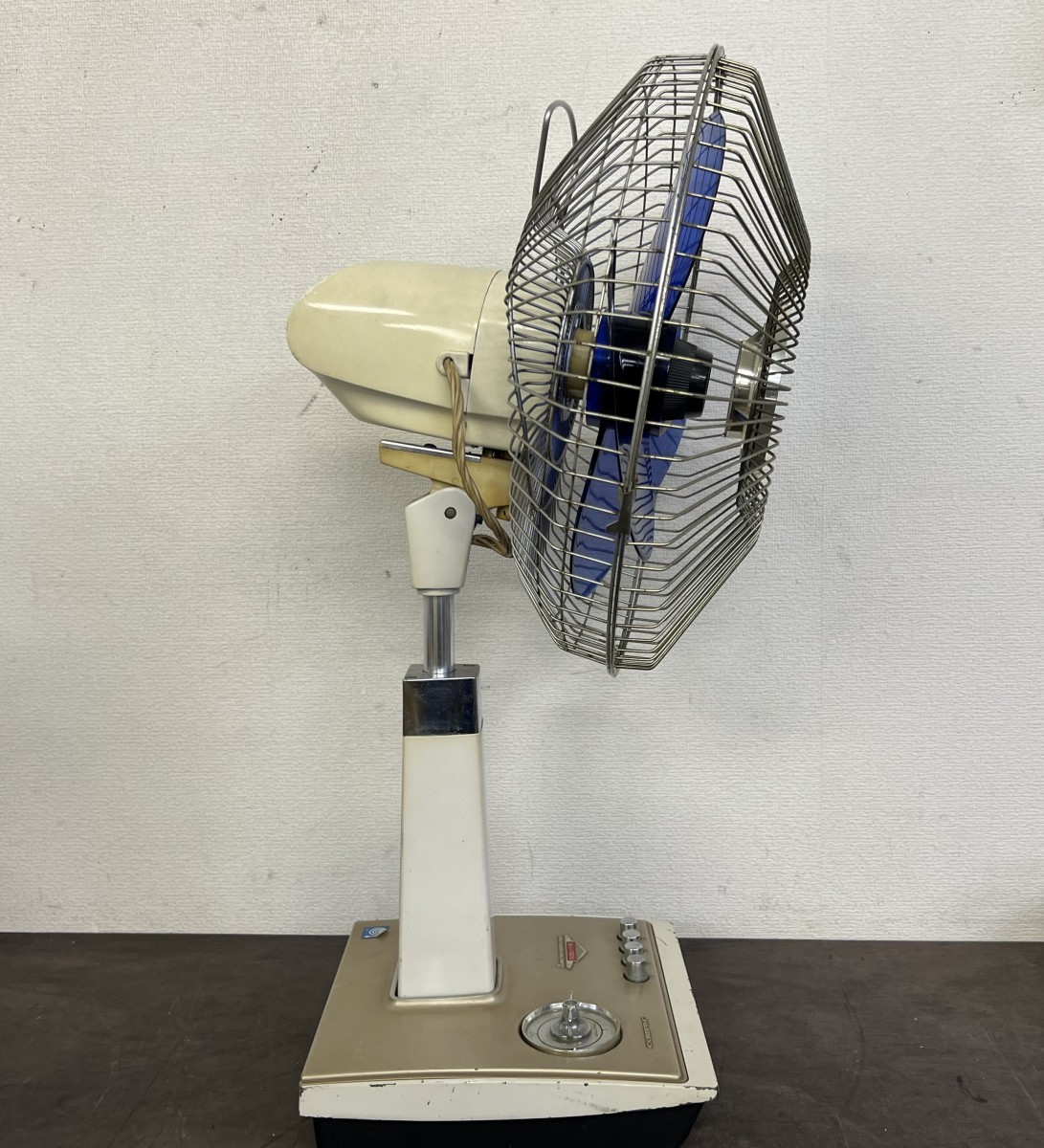 動作確認済み】 三菱扇風機＊お座敷扇＊昭和レトロ＊R35-Y9型＊伸縮性