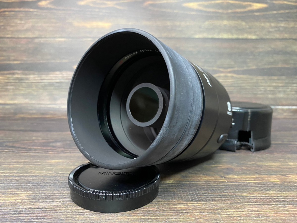 MINOLTA ミノルタ AF REFLEX 500mm F8 単焦点レンズ #88 AF REFLEX 500mm Aマウント 500㎜ 美品
