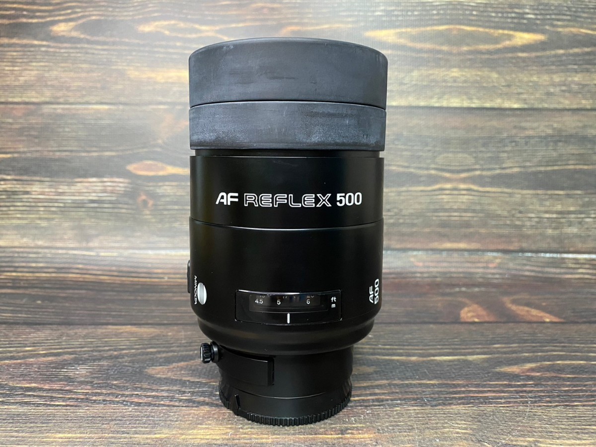 MINOLTA ミノルタ AF REFLEX 500mm F8 単焦点レンズ #88 AF REFLEX 500mm Aマウント 500㎜ 美品