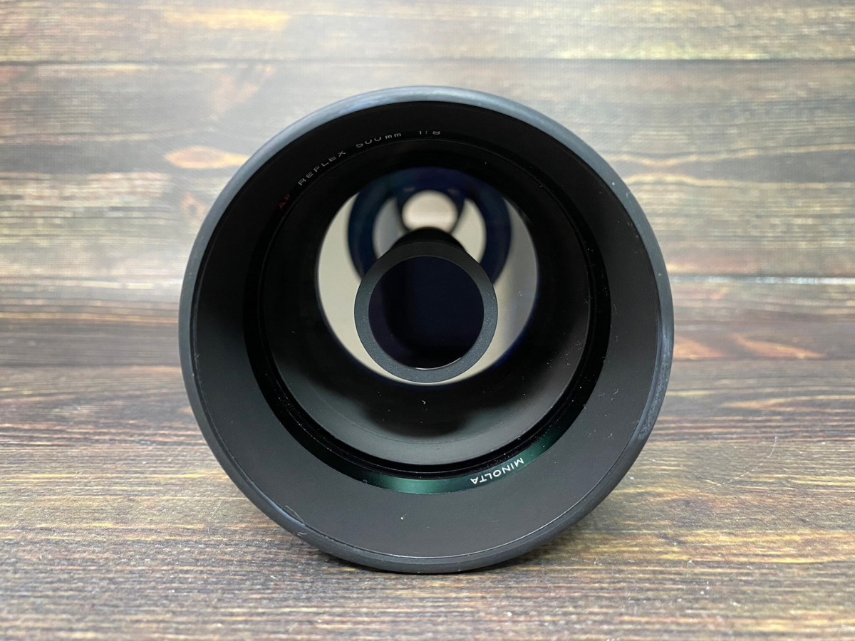 MINOLTA ミノルタ AF REFLEX 500mm F8 単焦点レンズ #88 AF REFLEX 500mm Aマウント 500㎜ 美品