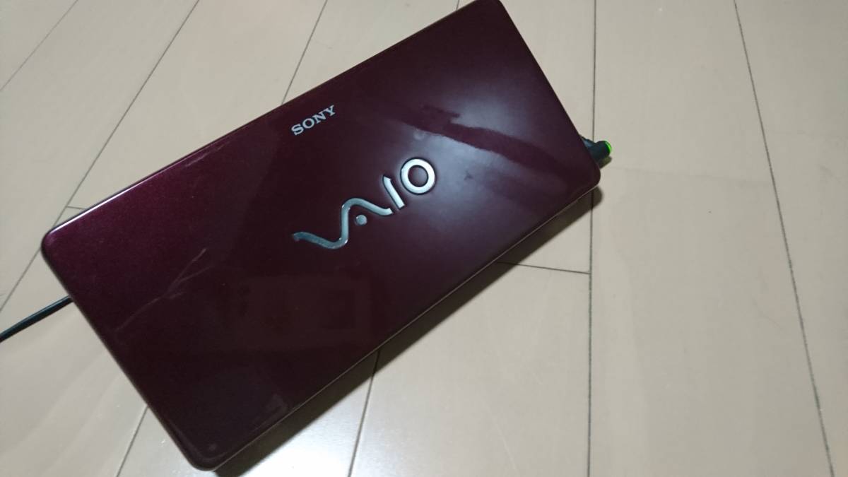 ジャンク】Sony VAIO Type P VGN-P70H Windows XP BIOS OK ワイン 